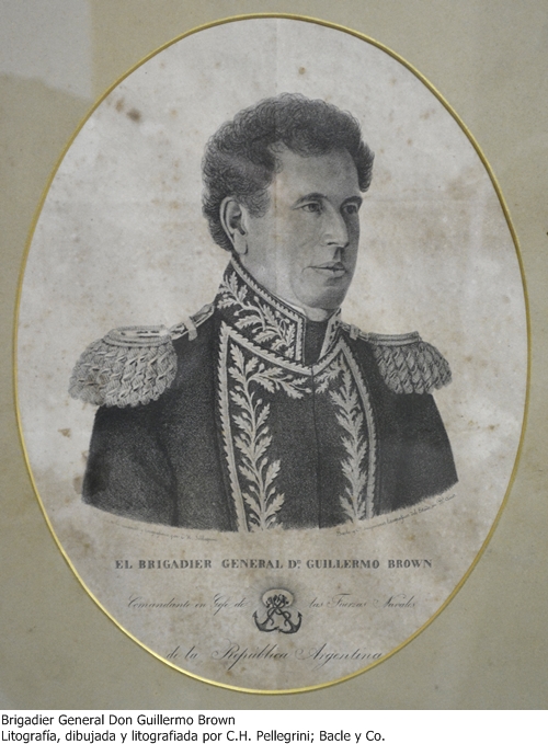 Retrato del Almirante Brown