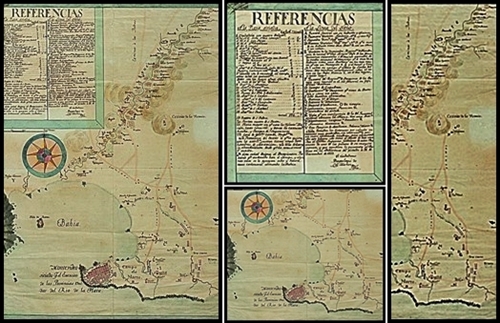 Plano de 1813 del padre Bartolomé Muñoz